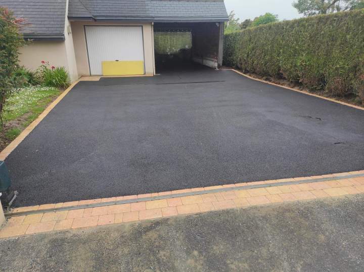 Création d'allée près de Paimpol