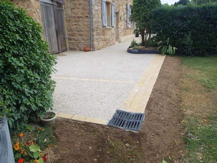 Pose d'enrobé Près de Paimpol